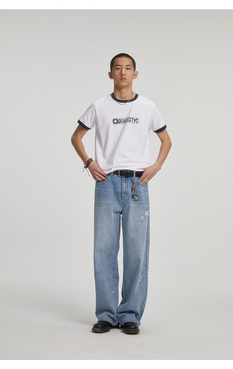 "Washed Wanderers" Vintage Loose Denim