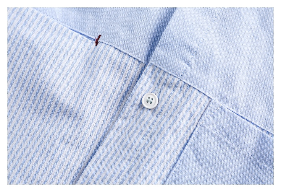 Ocean Breeze Stripe Panel Shirt