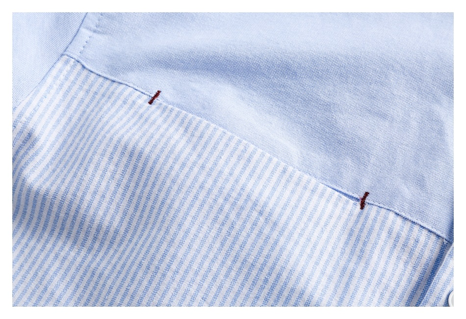 Ocean Breeze Stripe Panel Shirt
