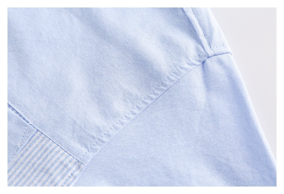 Ocean Breeze Stripe Panel Shirt