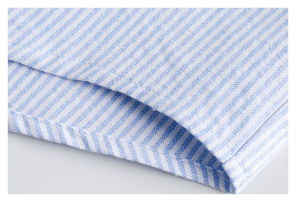 Ocean Breeze Stripe Panel Shirt