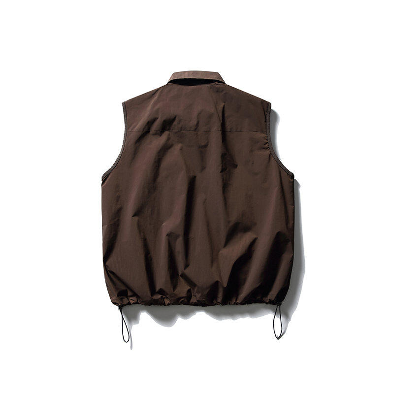 ATBORDER Nylon Utility Zip Vest