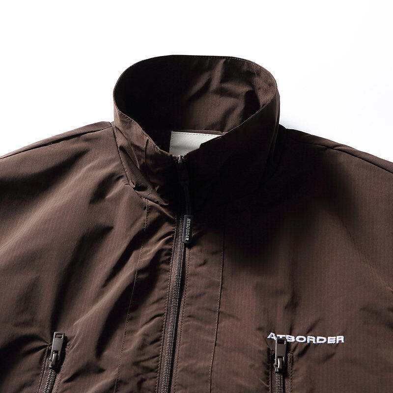 ATBORDER Nylon Utility Zip Vest