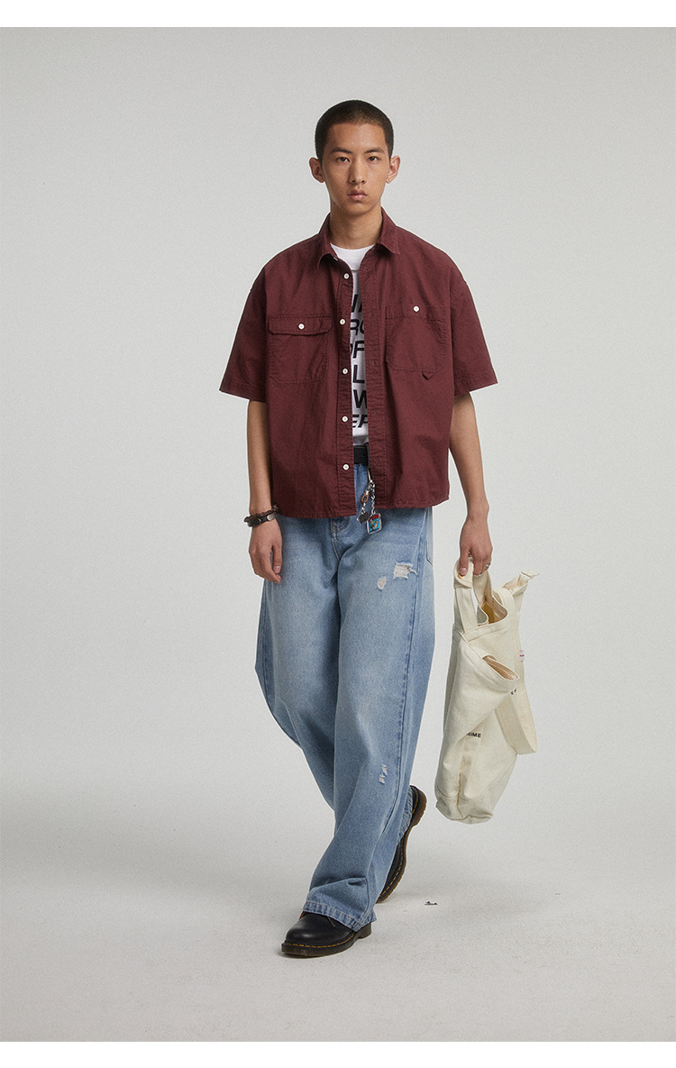 "Washed Wanderers" Vintage Loose Denim