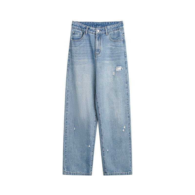 "Washed Wanderers" Vintage Loose Denim