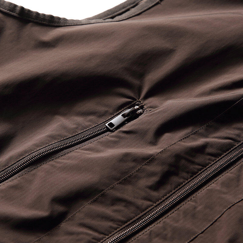 ATBORDER Nylon Utility Zip Vest