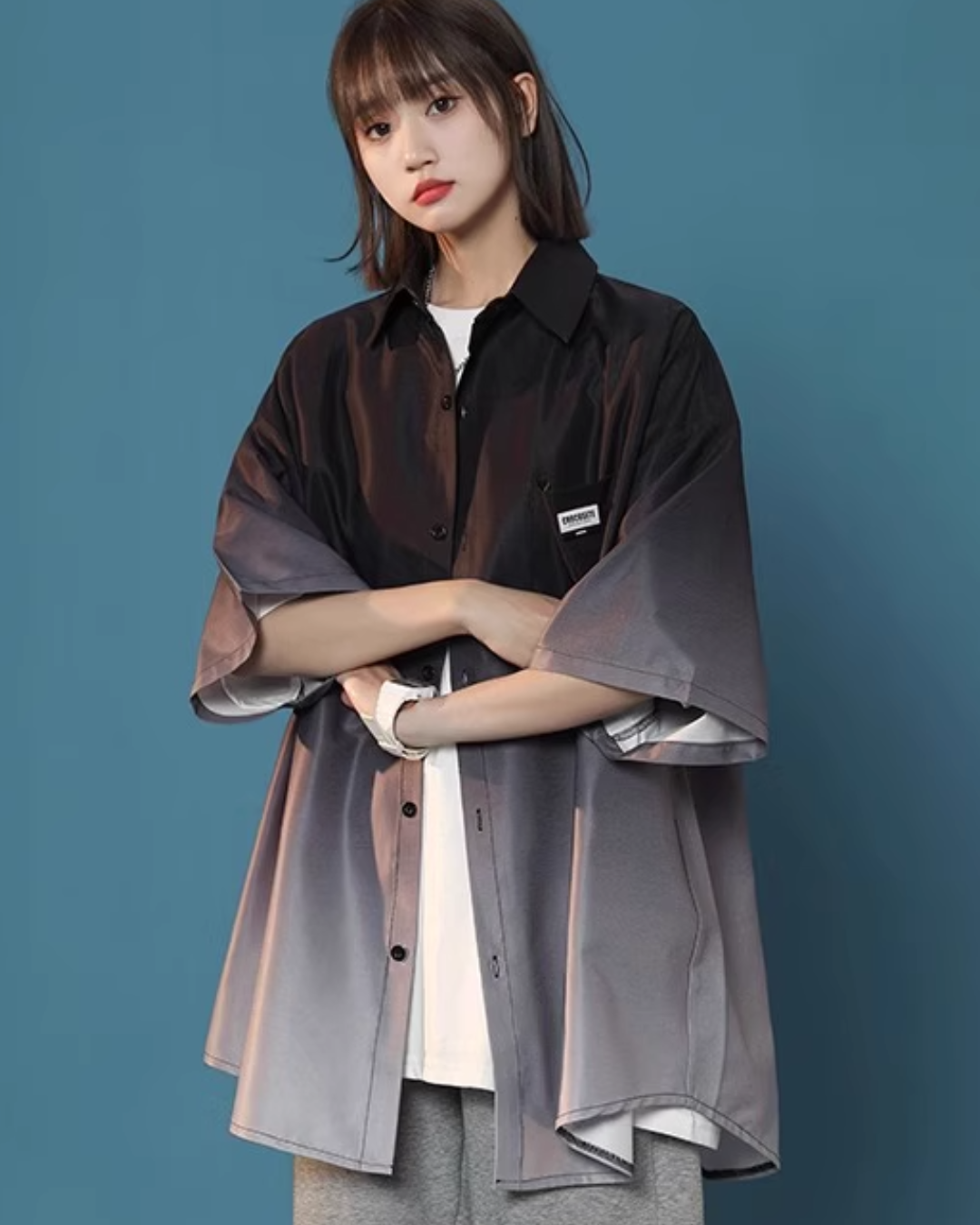 Fade Breeze Colorblock Shirt
