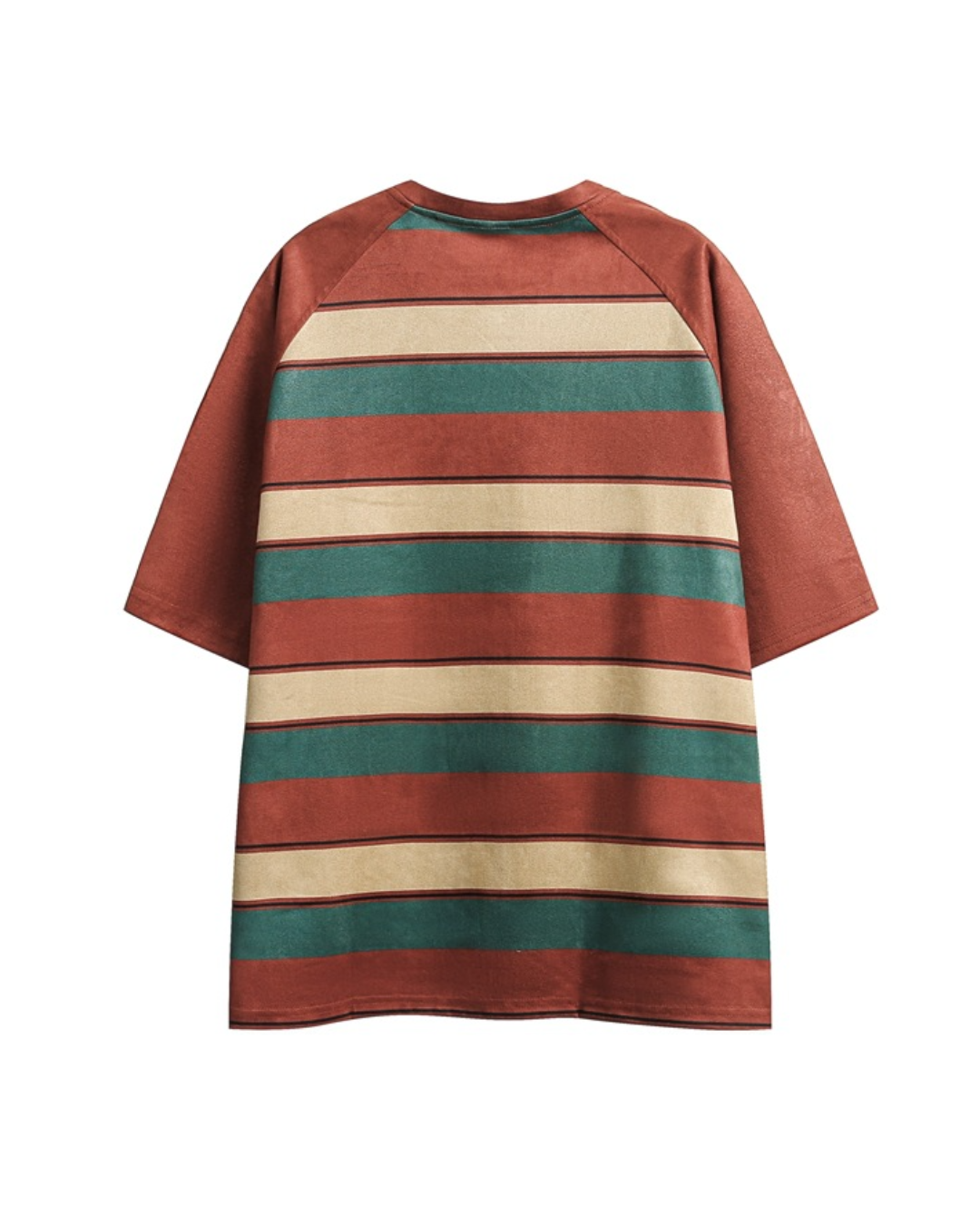 Retro Collegiate Stripe Raglan Tee