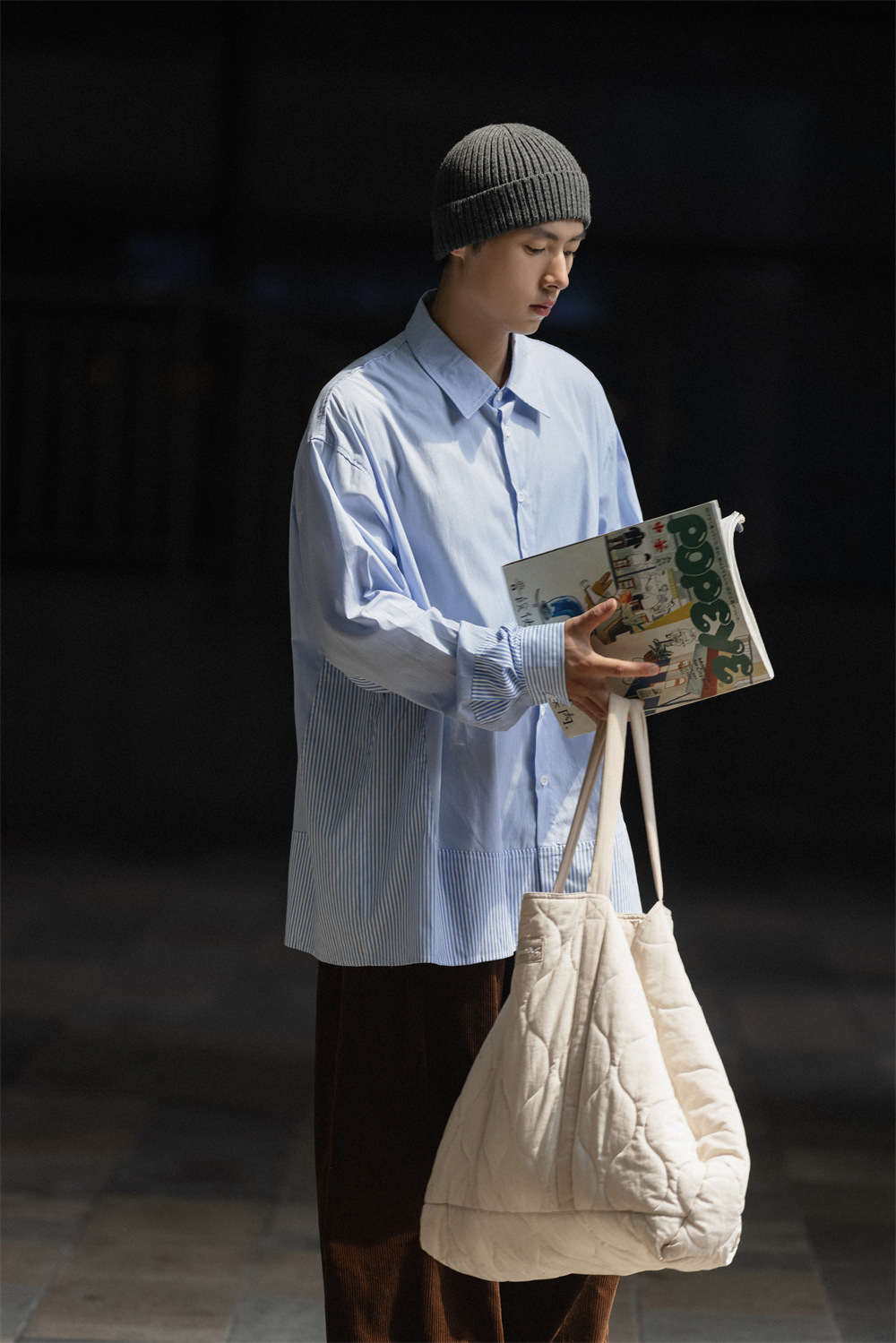 Oversized Original Striped Shirt