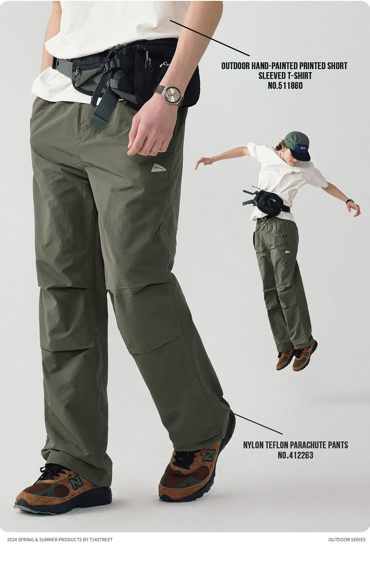 Teflon-Coated Tactical Utility Pants