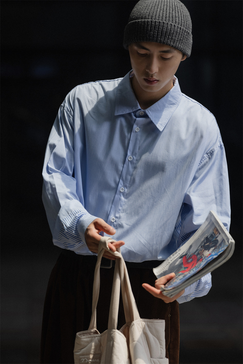 Oversized Original Striped Shirt
