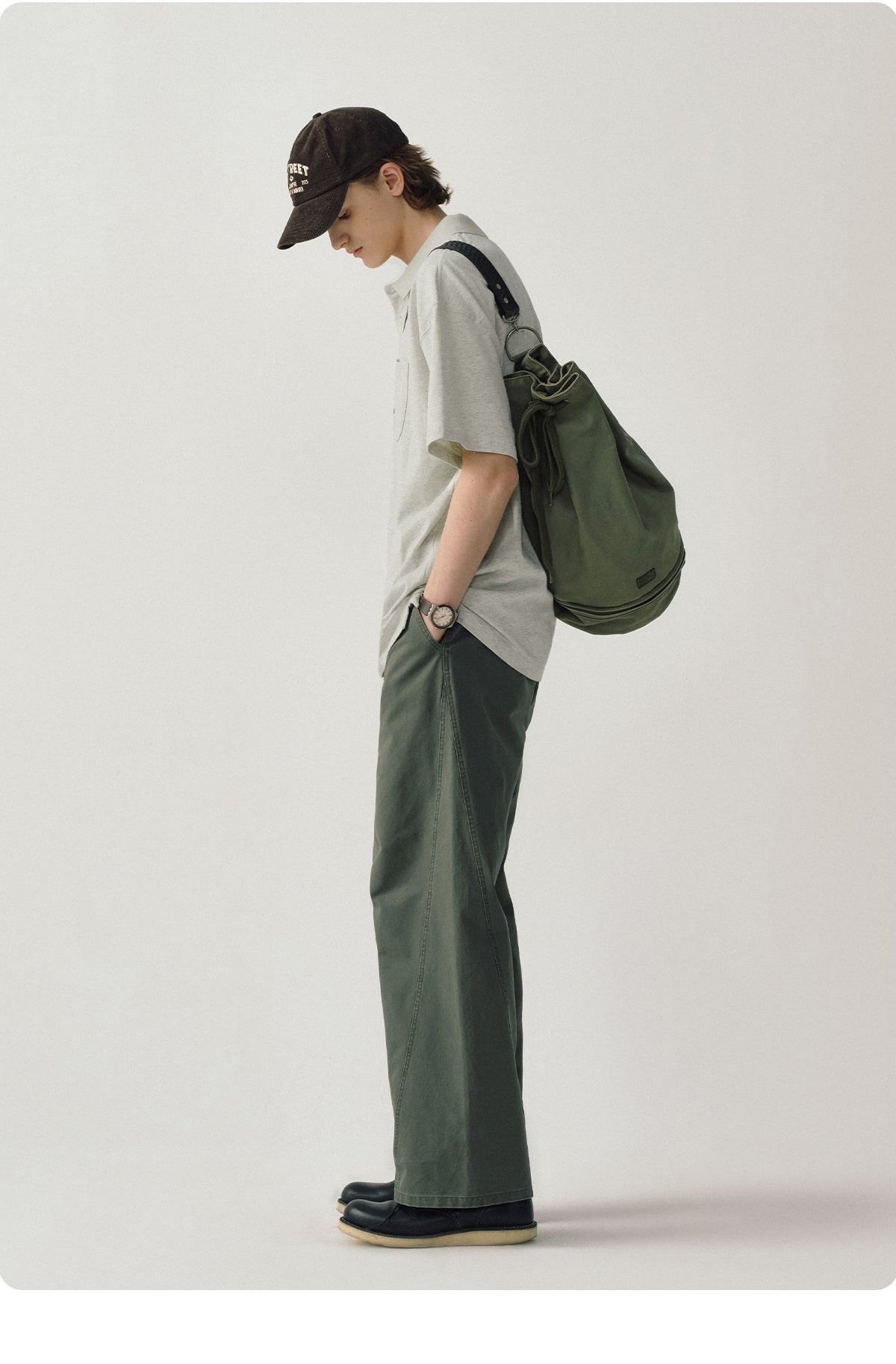 Embroidered Pocket Polo Shirt