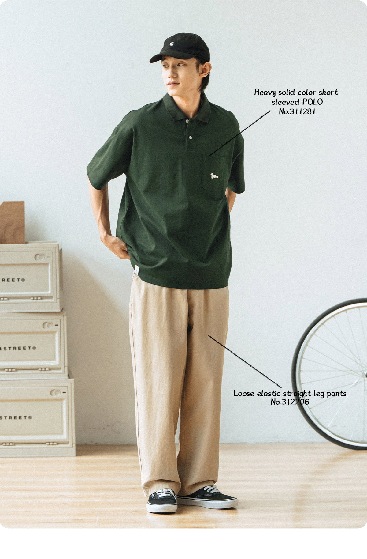 Embroidered Pocket Polo Shirt