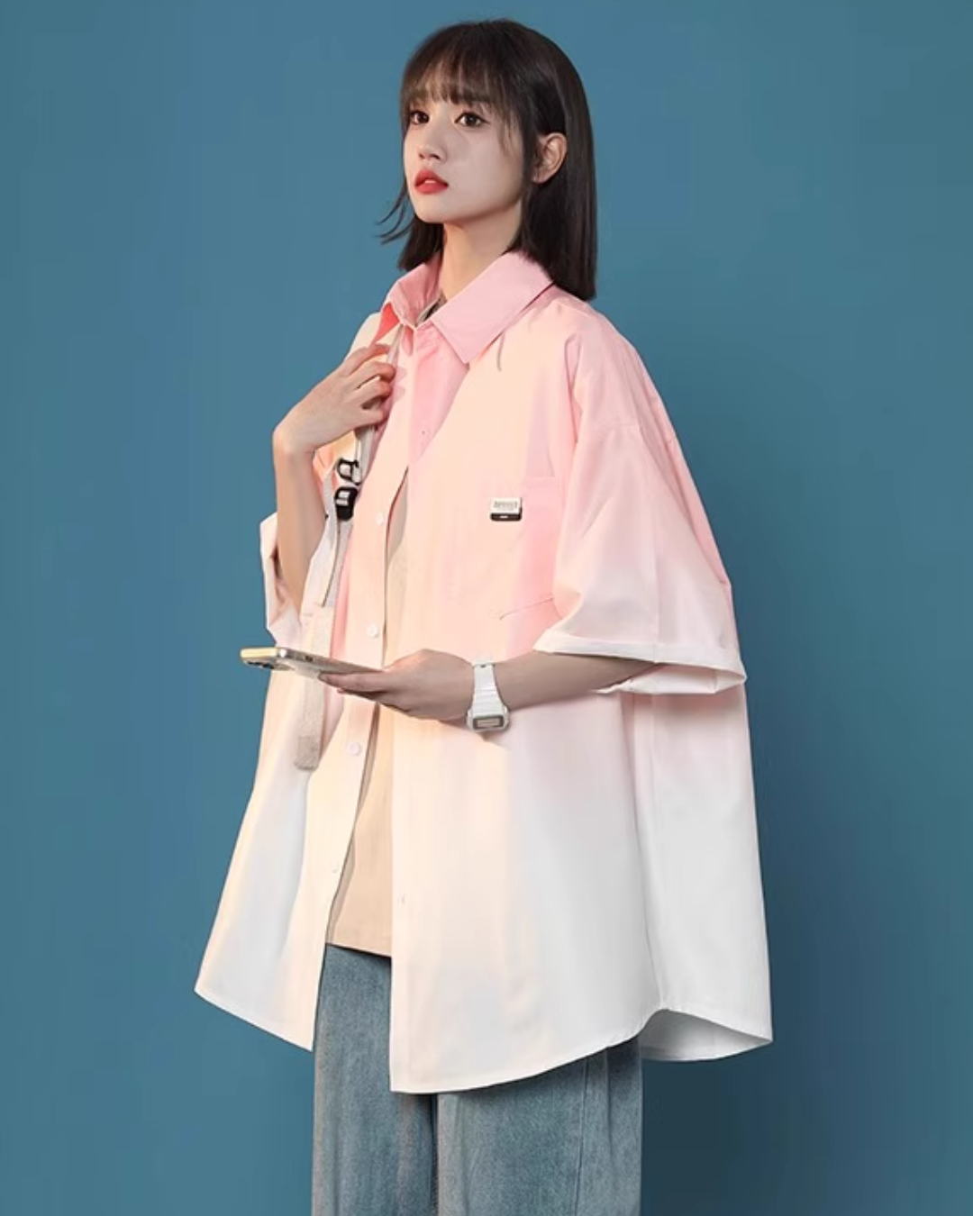 Fade Breeze Colorblock Shirt