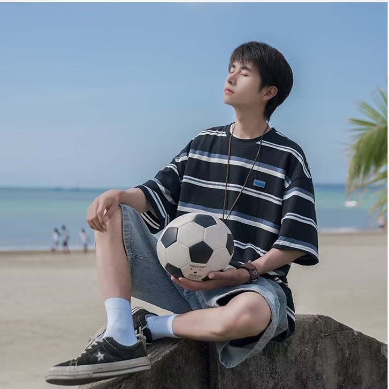 Urban Breeze Multi-Stripe Tee