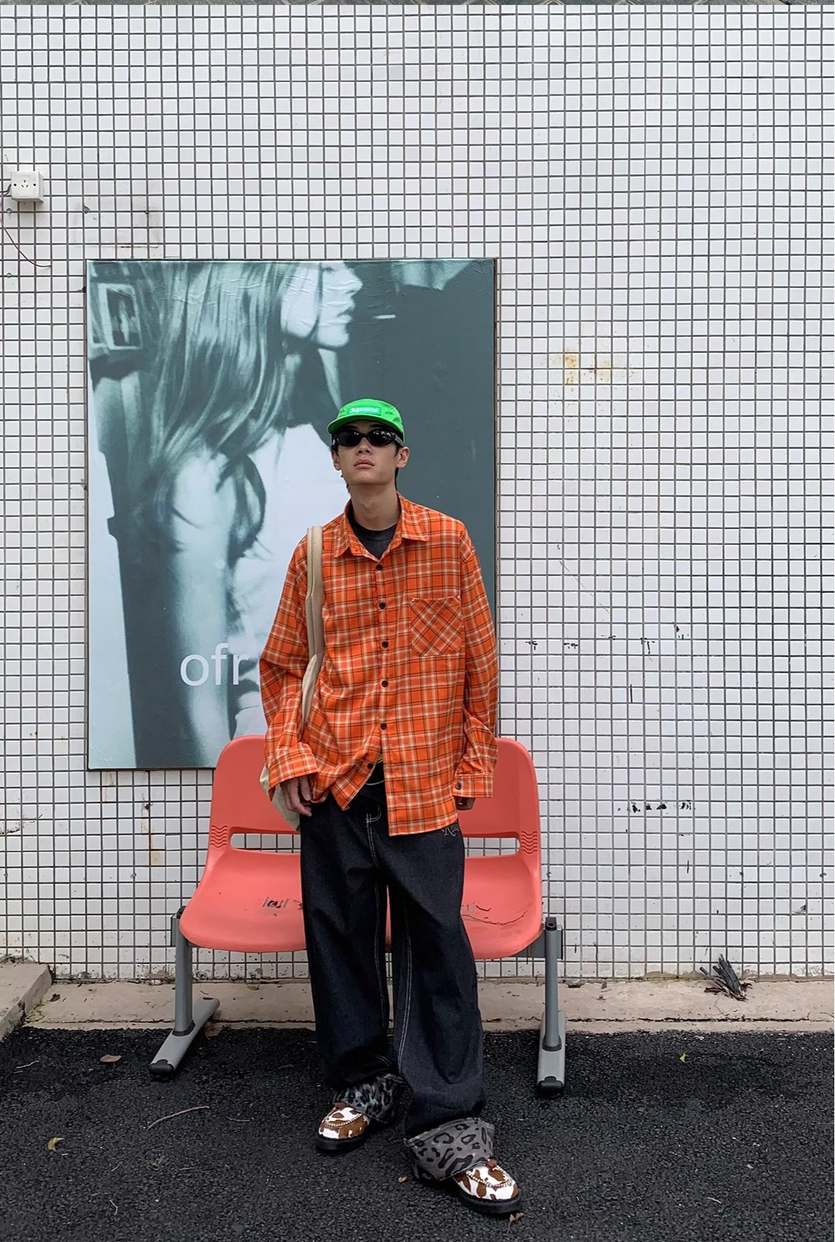 Fringed Vintage Check Overshirt