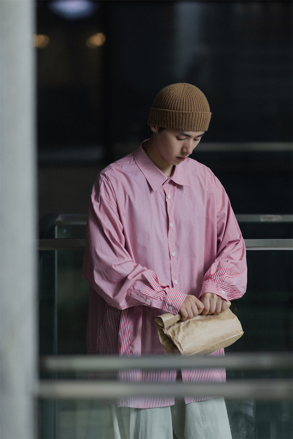 Oversized Original Striped Shirt