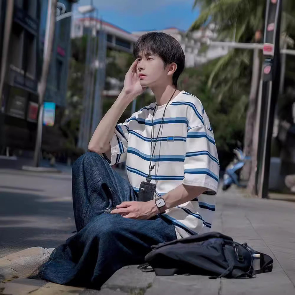 Urban Breeze Multi-Stripe Tee