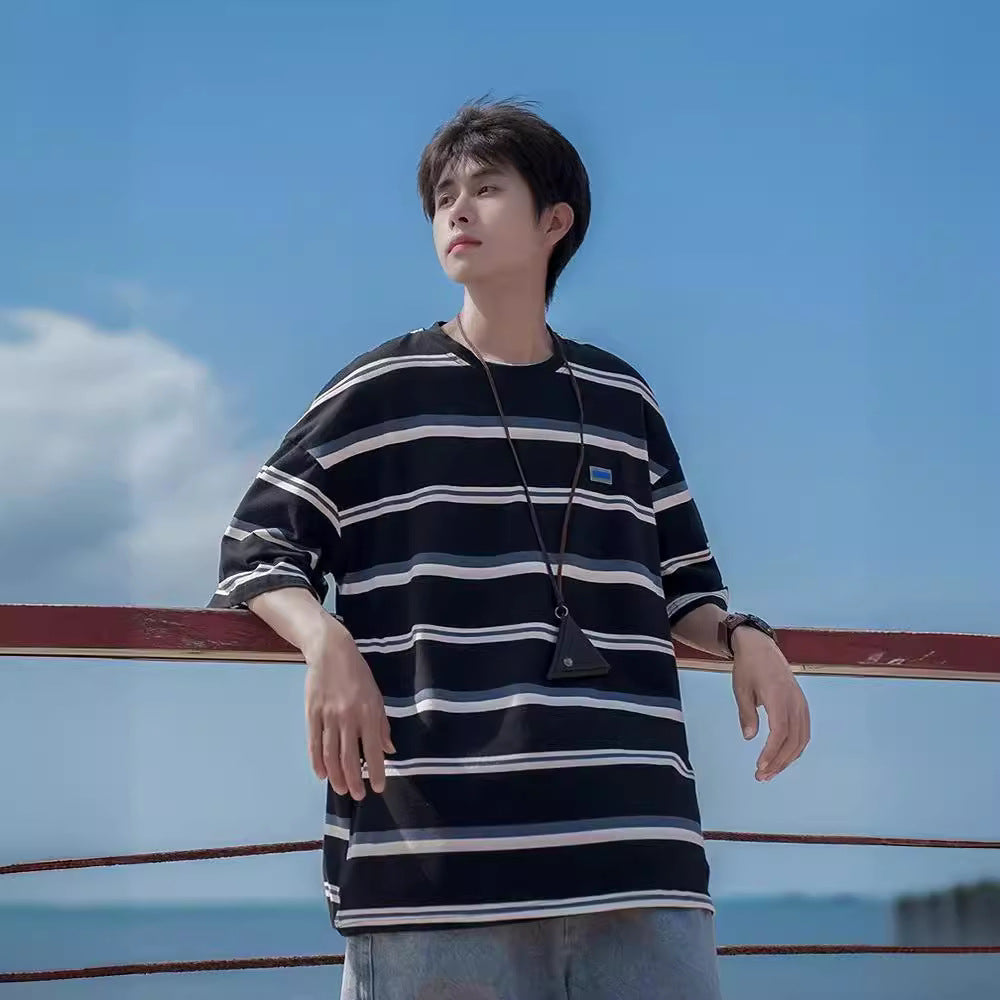 Urban Breeze Multi-Stripe Tee