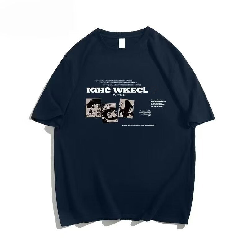 Anime Frame Graphic Oversized Tee