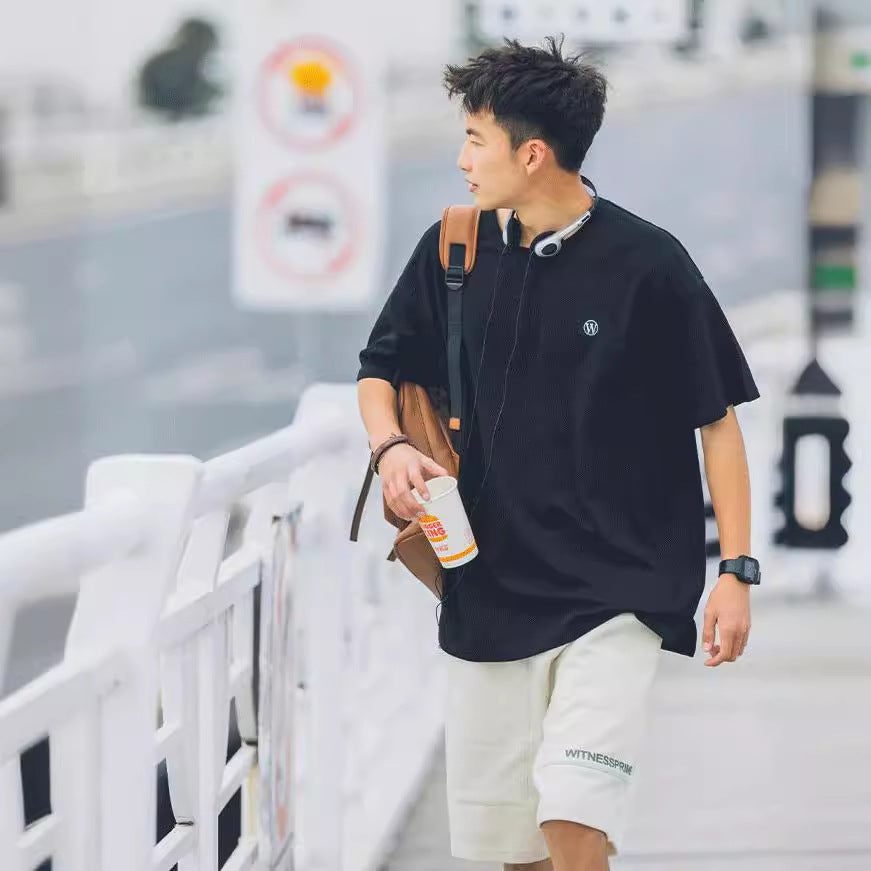 Colorblock Raglan Oversized T-shirt