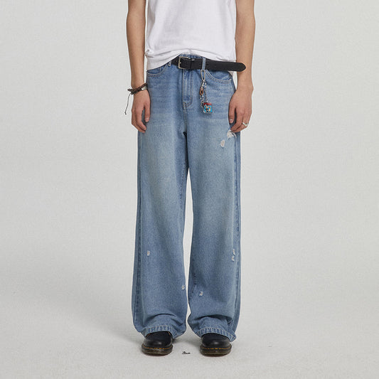"Washed Wanderers" Vintage Loose Denim