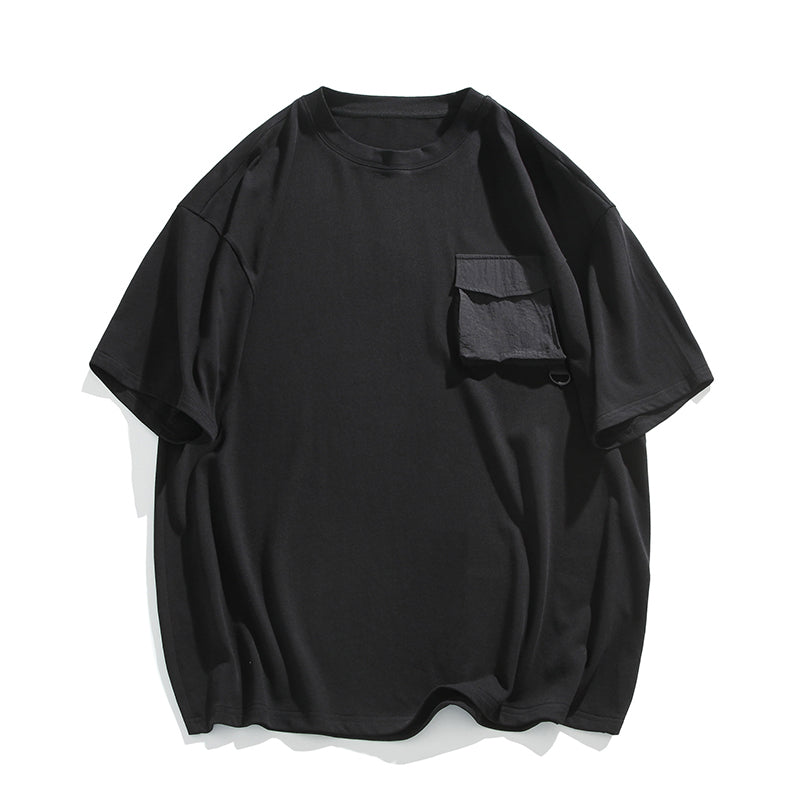 Tech Utility Pocket Oversized Tee